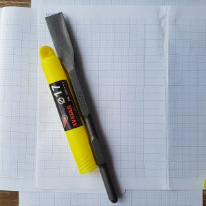 Mũi Đục Bê Tông Chuôi Gài Mũi Dẹp Avatar Phi 14/17 - Image 2