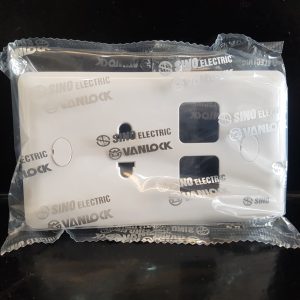 Ổ Cắm Đơn 2 Chấu + 2 Lỗ S19 - Sino - Image 3