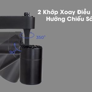 Đèn Rọi Ray Sapphire 7W vỏ đen (DTL-7-D) - KingLed - Image 5
