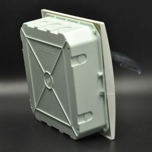 TỦ ĐIỆN ÂM TƯỜNG MẶT NHỰA CHỨA 3 - 6 MCB - E4FC SINO - Image 2