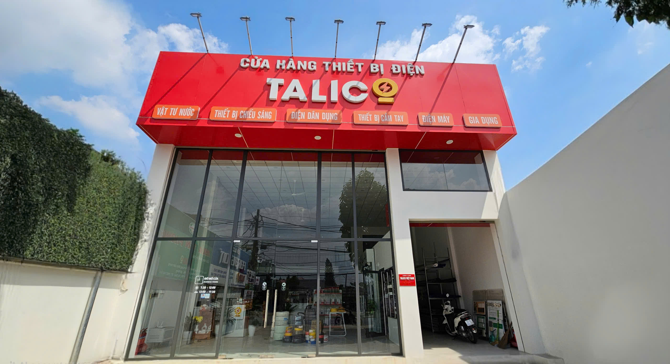 Thiết bị điện, đèn chiếu sáng B2B tại TP.HCM | TALICO