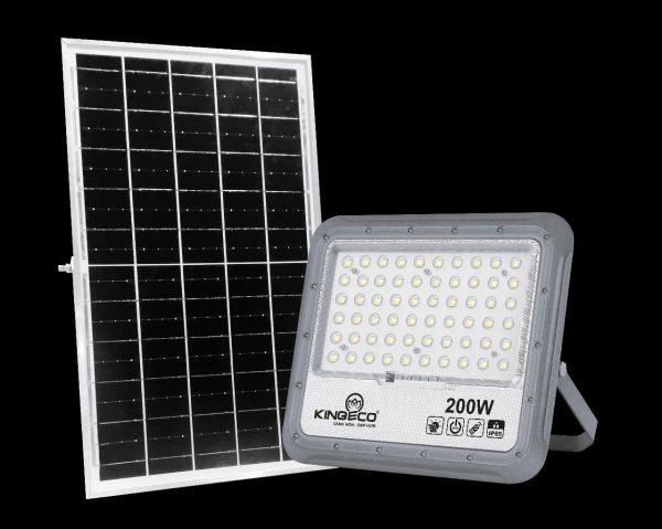 Bộ đèn pha LED năng lượng mặt trời KingLED 200W