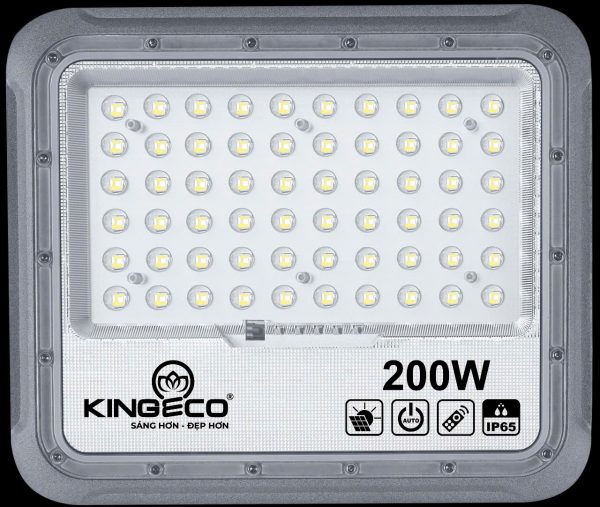 Đèn pha LED năng lượng mặt trời KingLED 200W
