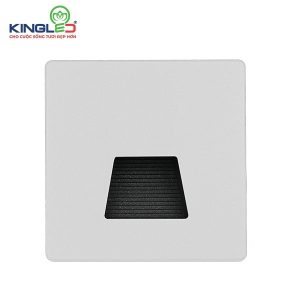 KingLED ĐÈN ÂM BẬC CẦU THANG MẶT TRẮNG - KHÔNG CẢM BIẾN - AB-3-V-T