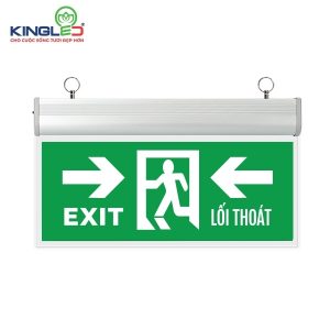 KingLED ĐÈN EXIT CHỈ HƯỚNG MICA - VÀO TRONG - EXM-3-2M-VT