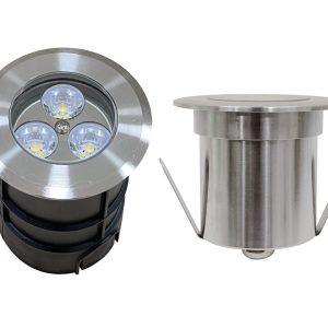 VinaLED Đèn âm sàn tròn 3W - UG-BS3