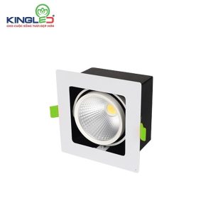 KingLED Đèn LED âm trần Spotlight đơn hộp 10W - GL-1*10SS-V120-T/TT/V
