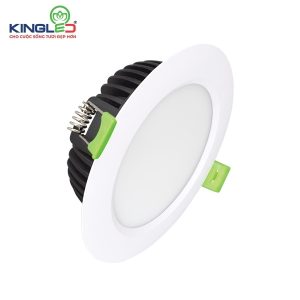 KingLED Đèn Downlight Âm Trần Diamond 15W Đổi Màu Mặt Trắng - DDL-15SS-T140-DM